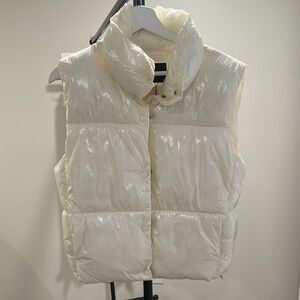 Deluc Cream Puffer Vest